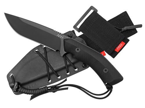 Nůž ANV M200-001, hladký, DLC, kydex